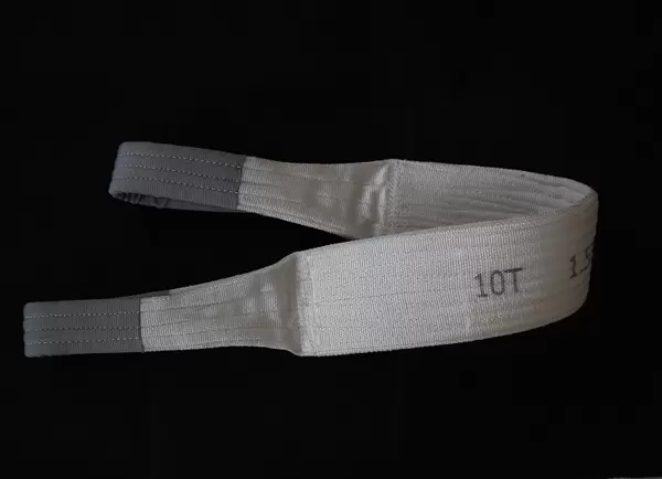 White flat sling