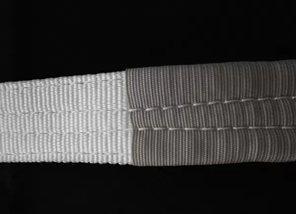 White flat sling