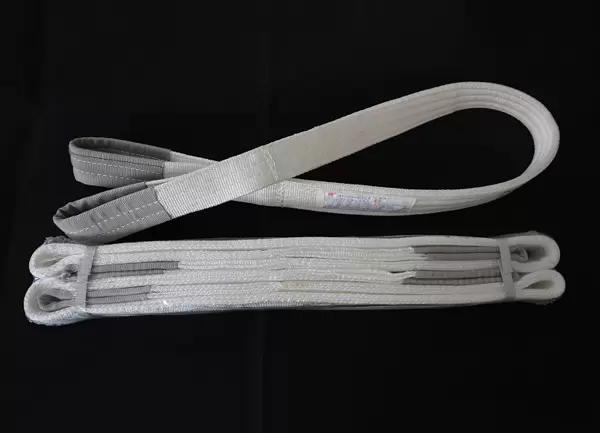 White flat sling